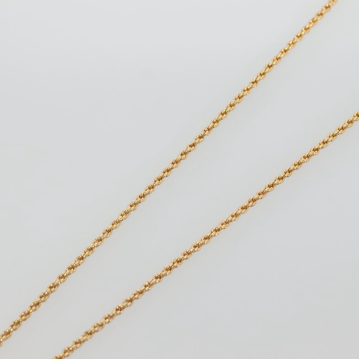 Christian Dior Necklace metal Gold Auth bs29172