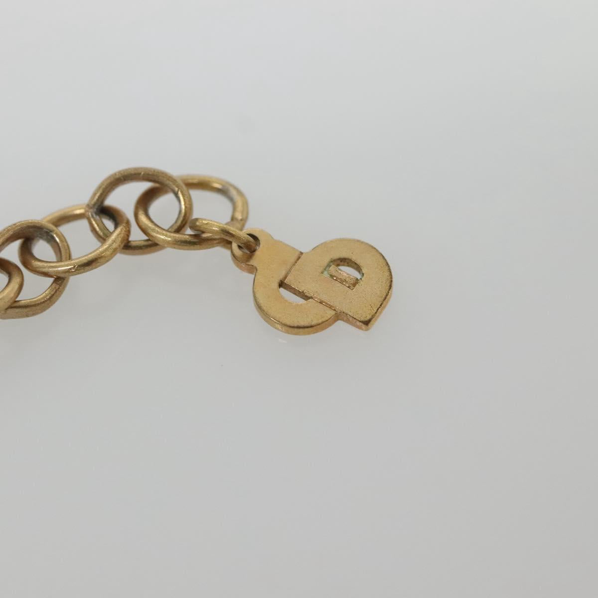 Christian Dior Necklace metal Gold Auth bs29175