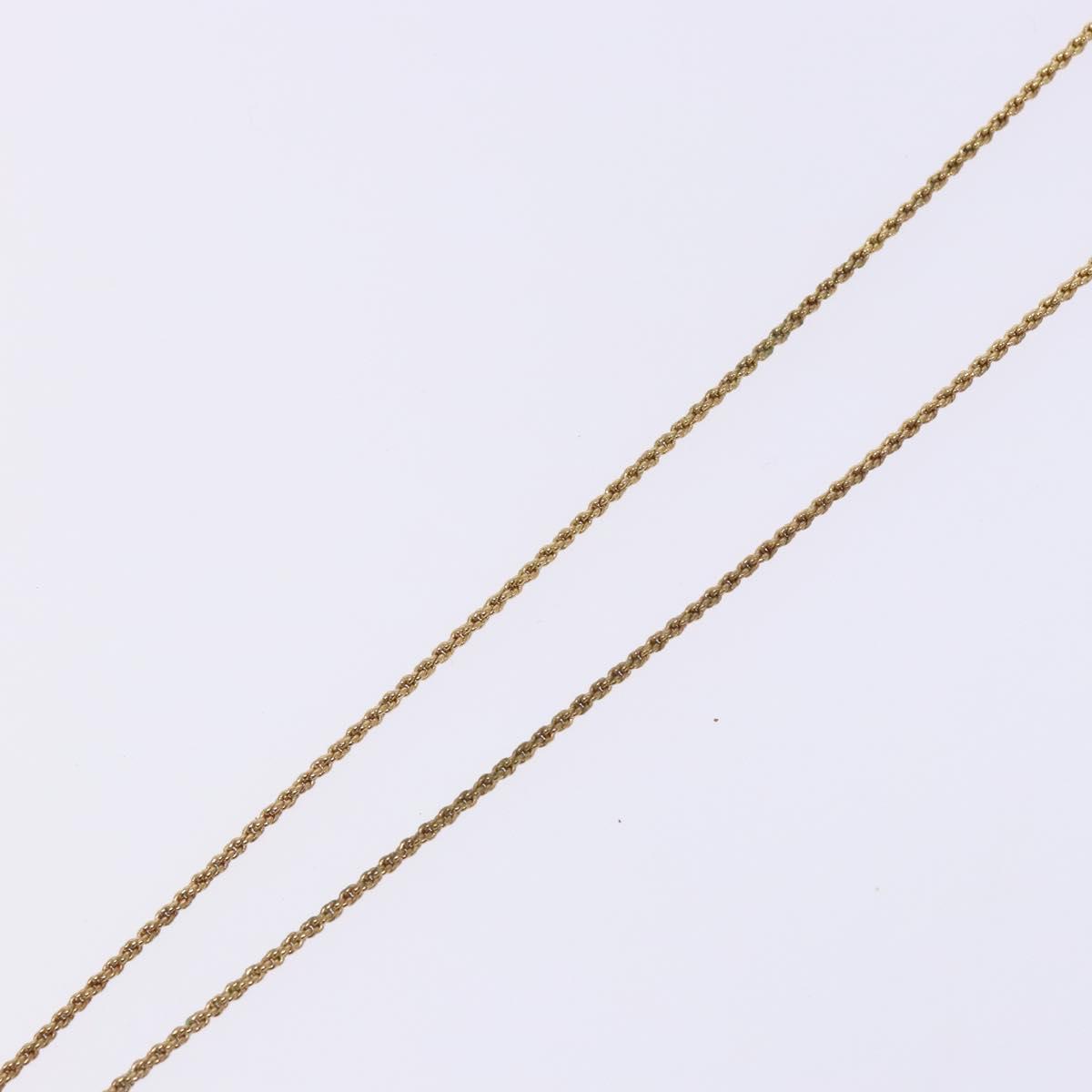 Christian Dior Necklace metal Gold Auth bs29180