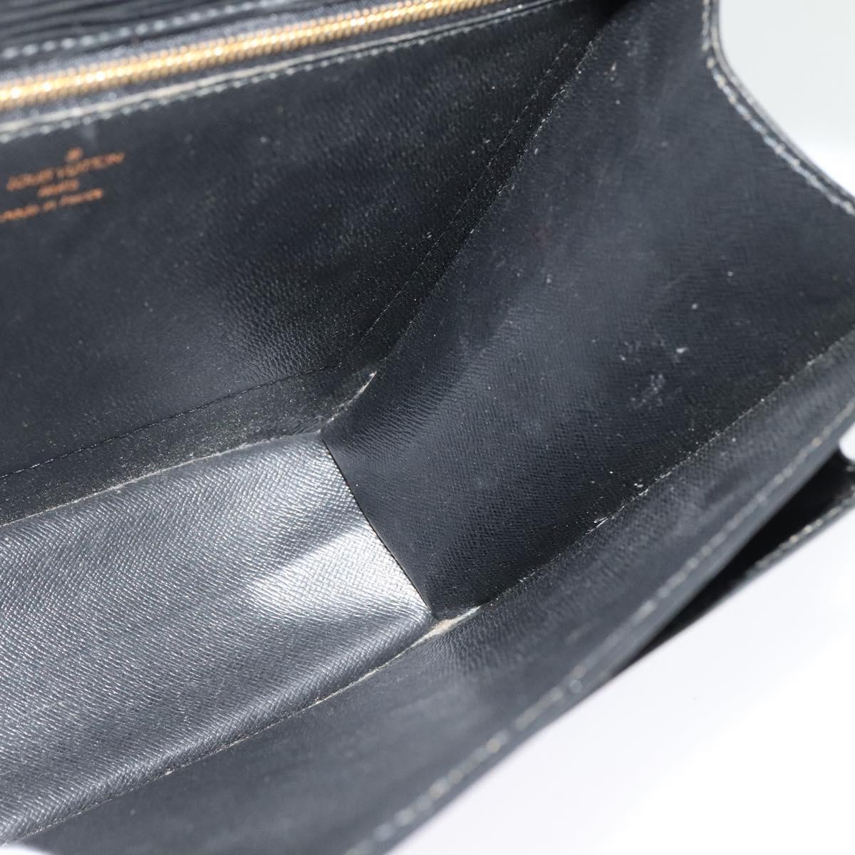 LOUIS VUITTON Epi Monceau 28 Hand Bag Black M52122 LV Auth bs29218