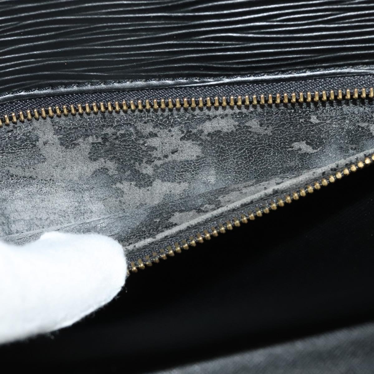 LOUIS VUITTON Epi Monceau 28 Hand Bag Black M52122 LV Auth bs29218