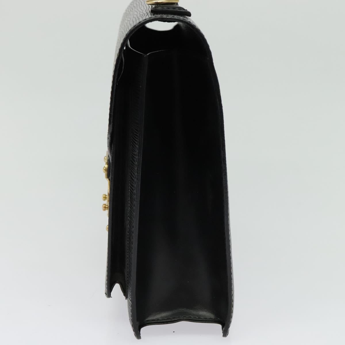 LOUIS VUITTON Epi Monceau 28 Hand Bag Black M52122 LV Auth bs29218