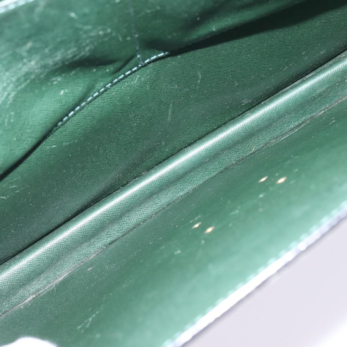 LOUIS VUITTON Taiga Serviette Moskova Business Bag Epicea M30034 LV Auth bs29223