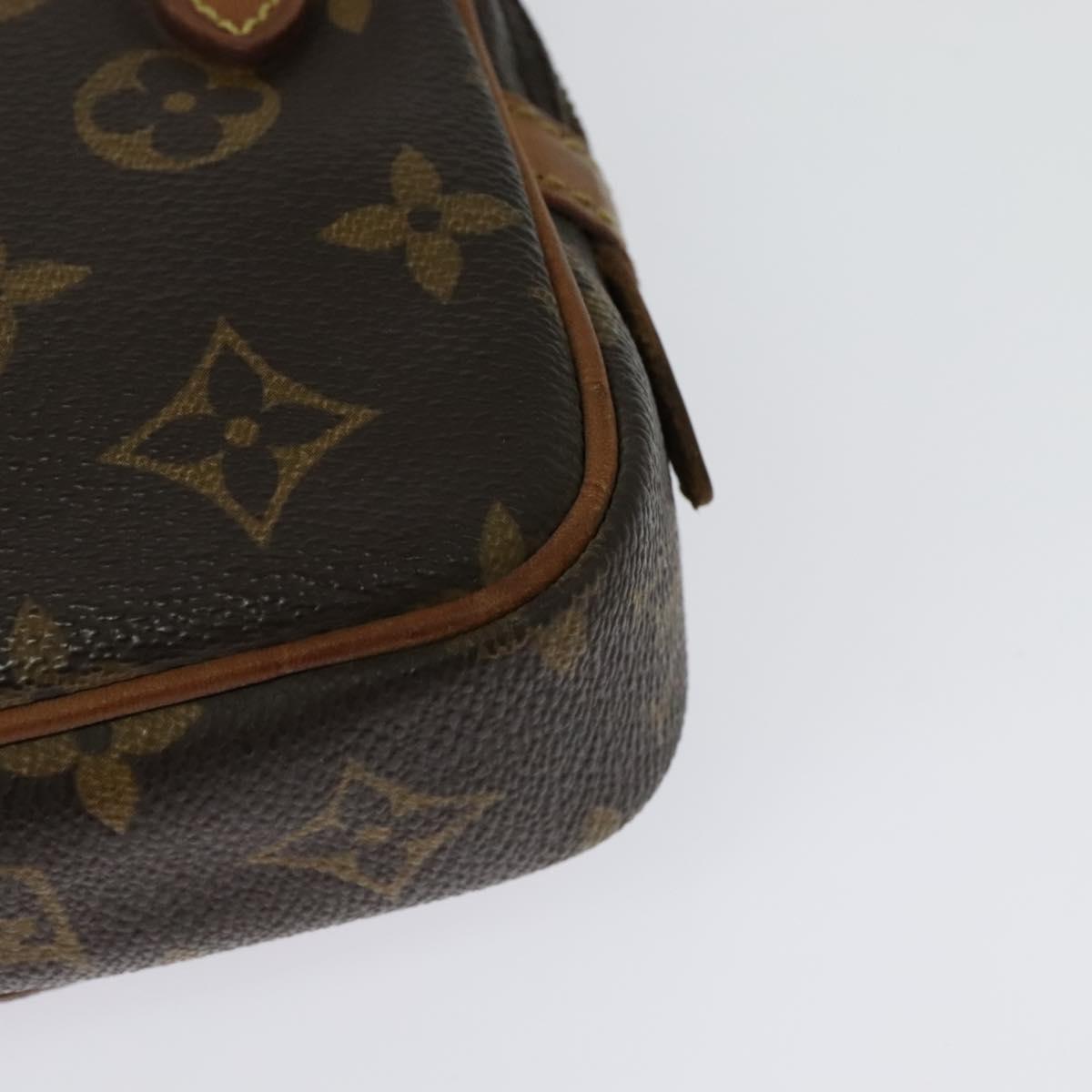 LOUIS VUITTON Monogram Marly Bandouliere Shoulder Bag M51828 LV Auth bs29229
