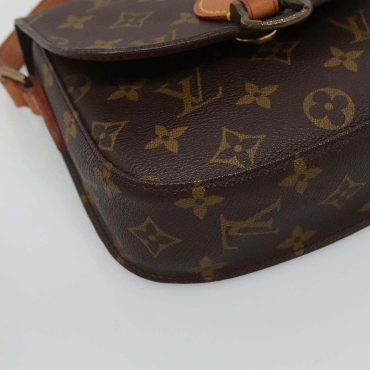 LOUIS VUITTON Monogram Monogram Saint Cloud PM Shoulder Bag M51244 Auth bs29234