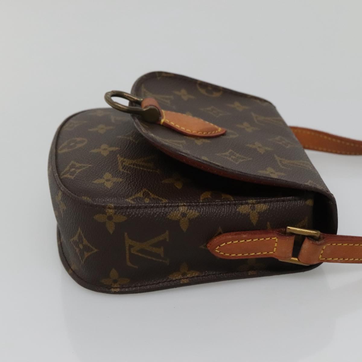 LOUIS VUITTON Monogram Monogram Saint Cloud PM Shoulder Bag M51244 Auth bs29234