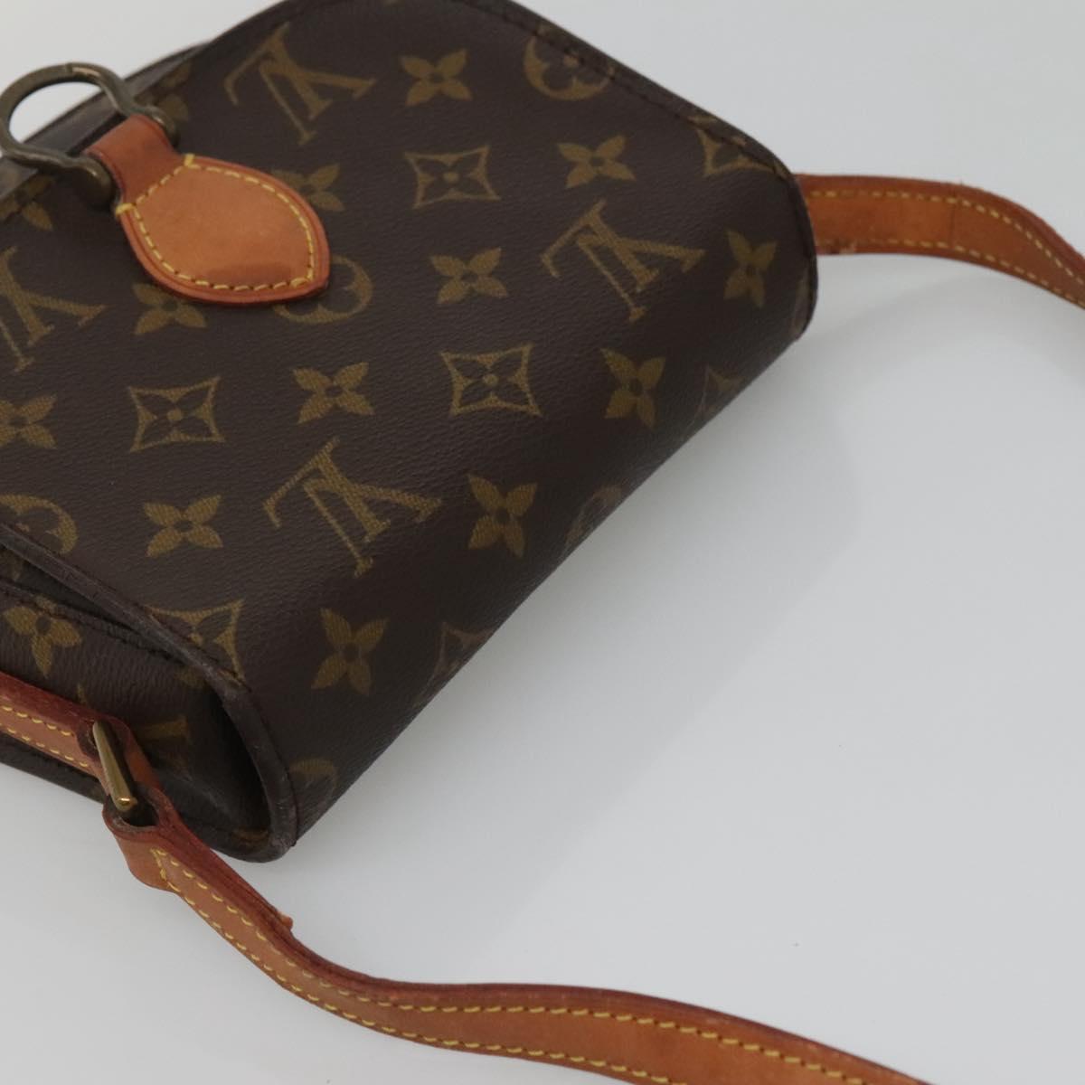 LOUIS VUITTON Monogram Monogram Saint Cloud PM Shoulder Bag M51244 Auth bs29234