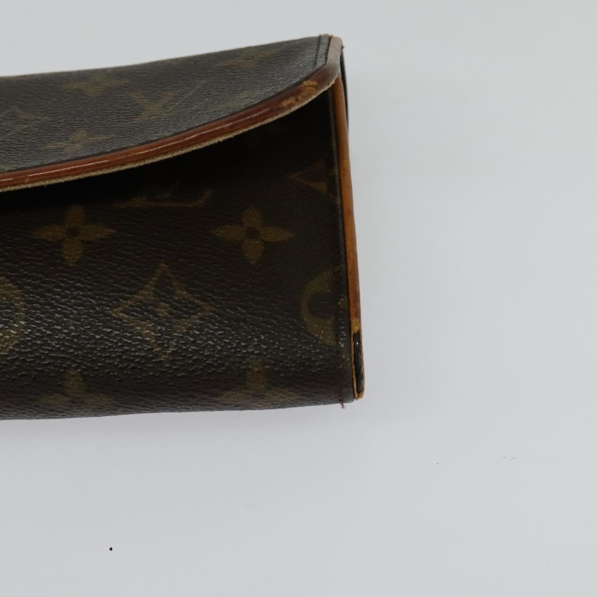 LOUIS VUITTON Monogram Pochette Twin GM Shoulder Bag M51852 LV Auth bs29241