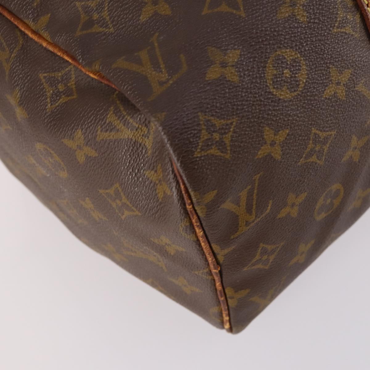 LOUIS VUITTON Monogram Sac Souple 35 Boston Bag M41626 LV Auth bs29244