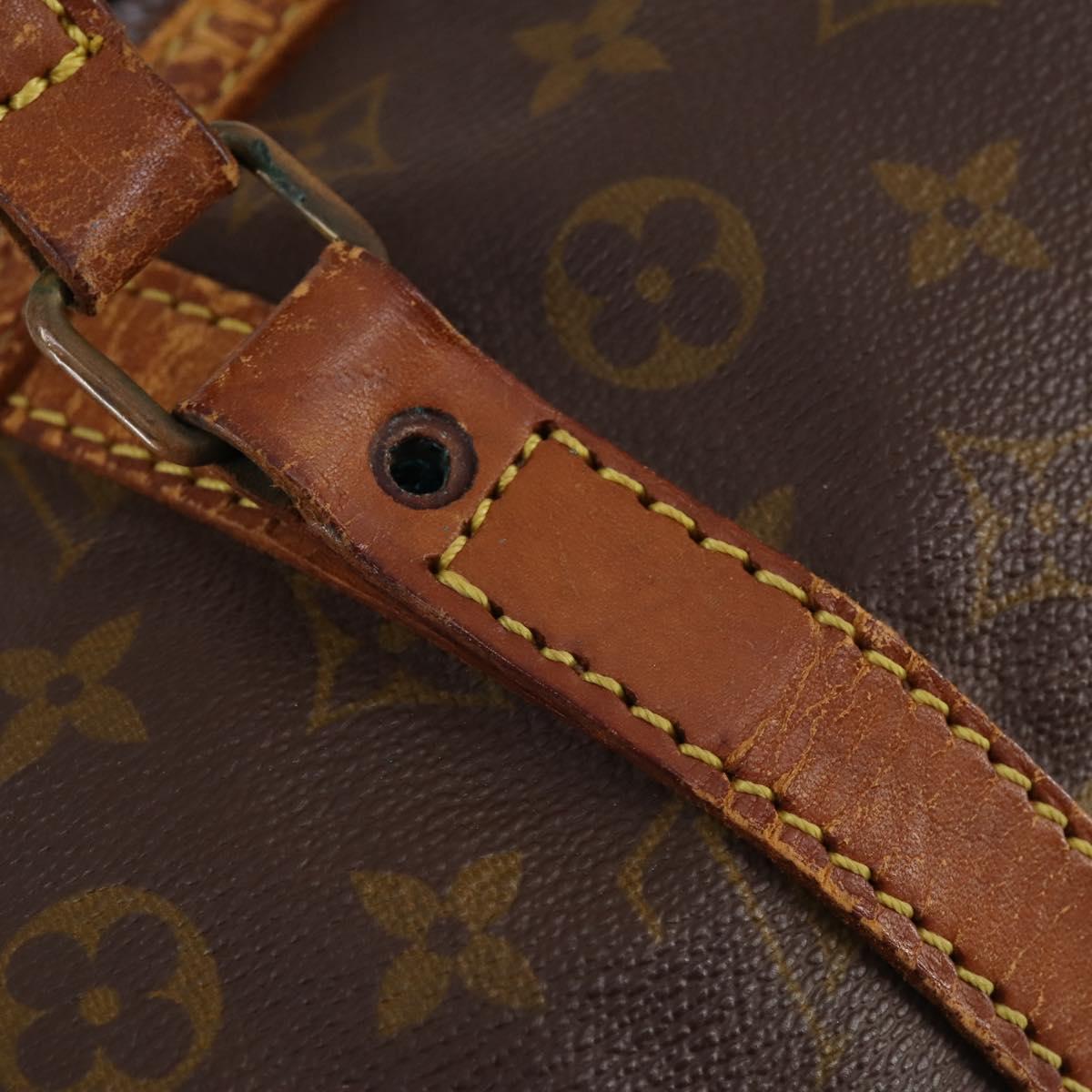 LOUIS VUITTON Monogram Sac Souple 35 Boston Bag M41626 LV Auth bs29244