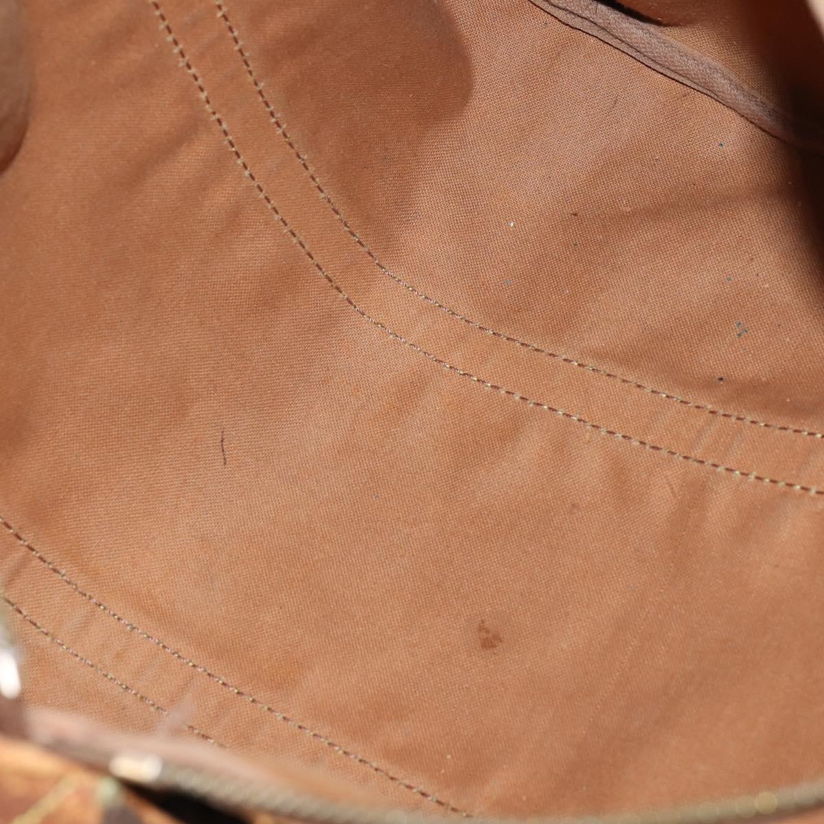 LOUIS VUITTON Monogram Sac Souple 35 Boston Bag M41626 LV Auth bs29244