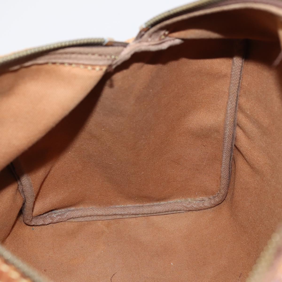 LOUIS VUITTON Monogram Sac Souple 35 Boston Bag M41626 LV Auth bs29244