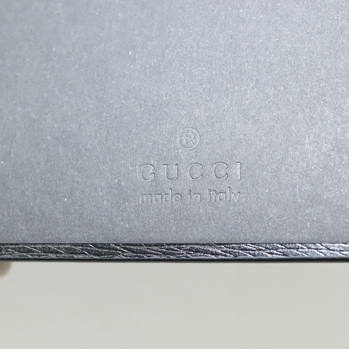 GUCCI Note White Black Auth bs29267