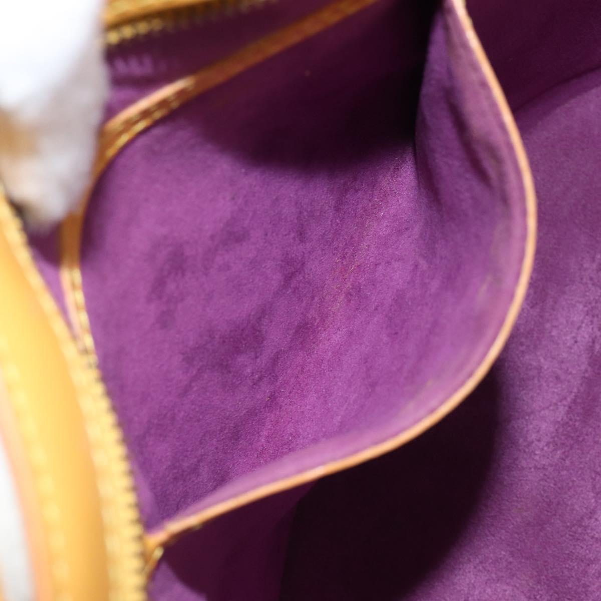 LOUIS VUITTON Epi Saint Jacques Hand Bag Yellow M52279 LV Auth bs29292