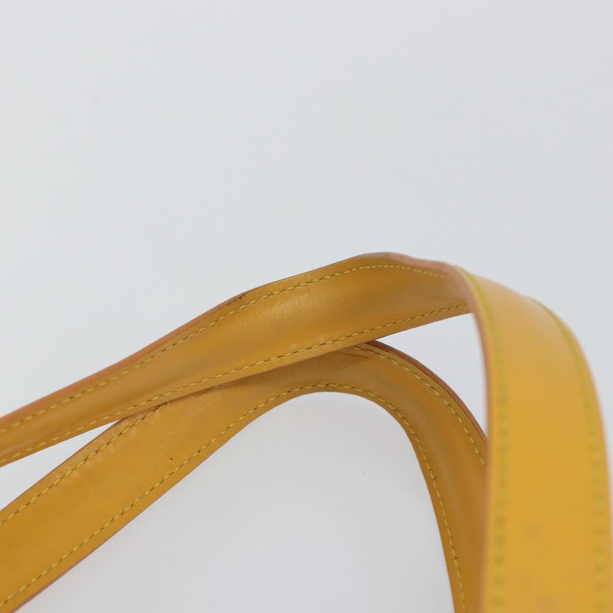 LOUIS VUITTON Epi Saint Jacques Hand Bag Yellow M52279 LV Auth bs29292