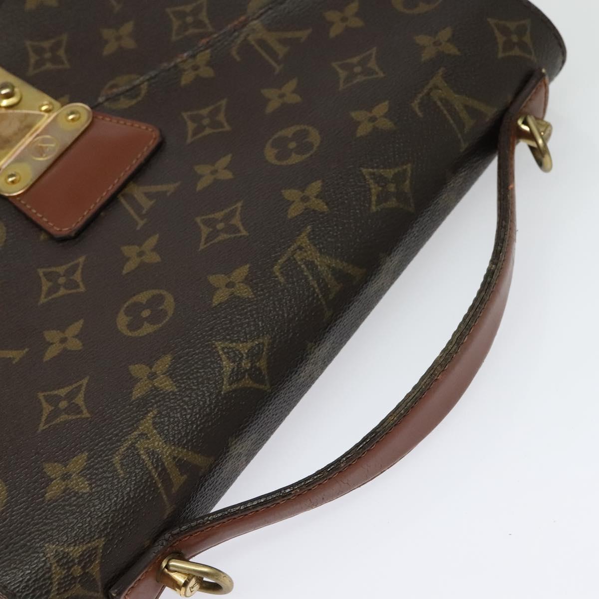 LOUIS VUITTON Monogram Monceau 28 Hand Bag M51185 LV Auth bs29299