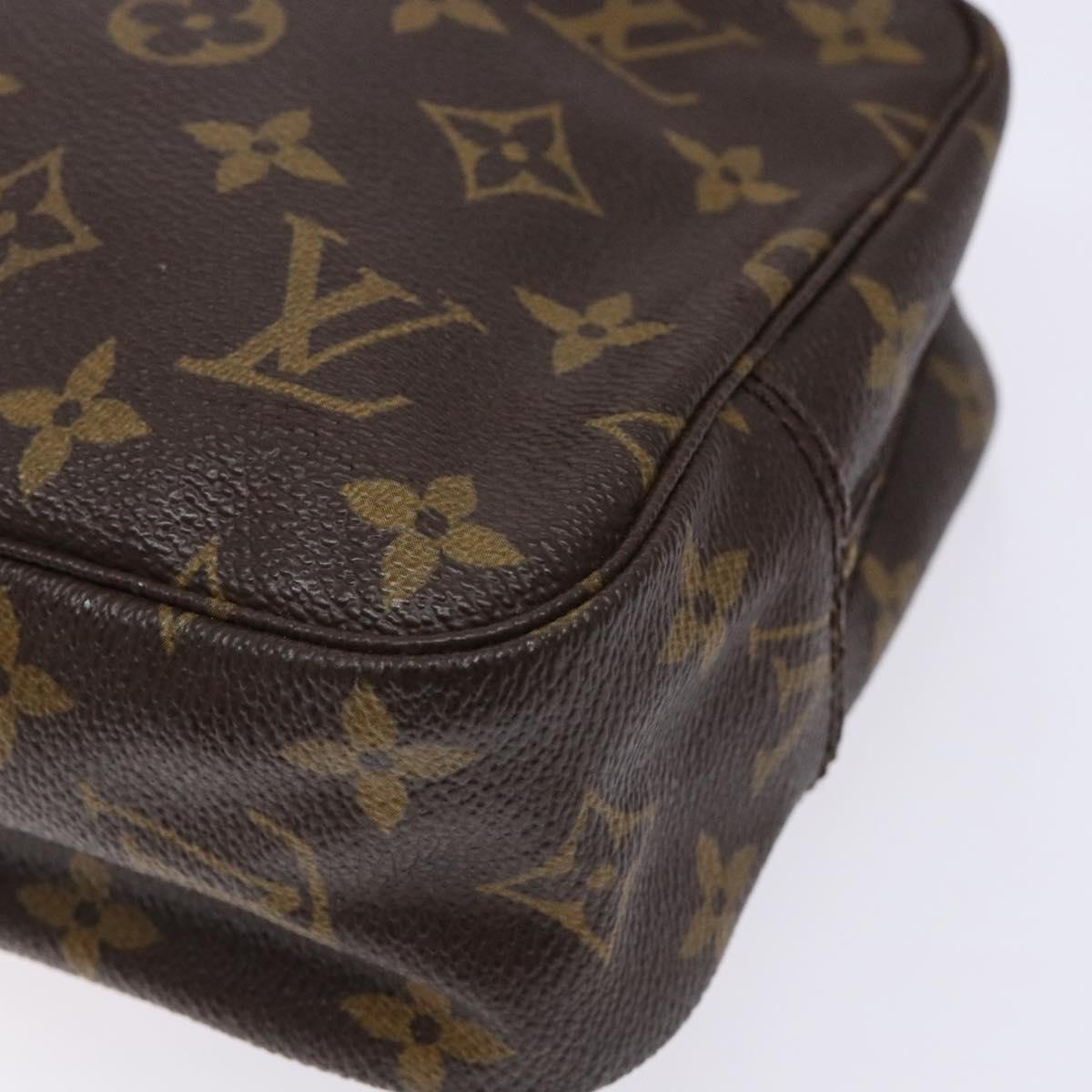 LOUIS VUITTON Monogram Trousse Toilette 23 Clutch Bag M47524 LV Auth bs29307