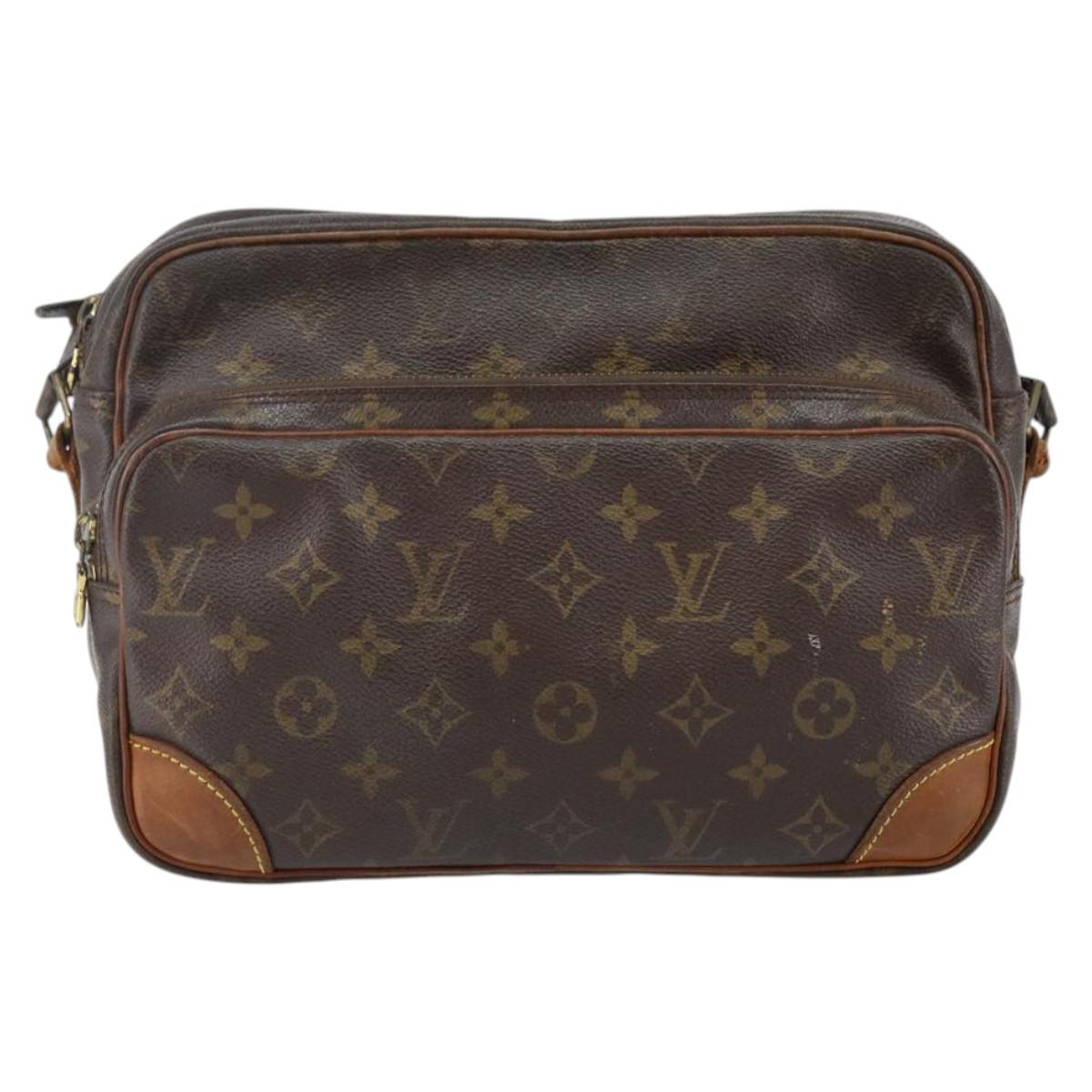 LOUIS VUITTON Monogram Nile Shoulder Bag M45244 LV Auth bs29318