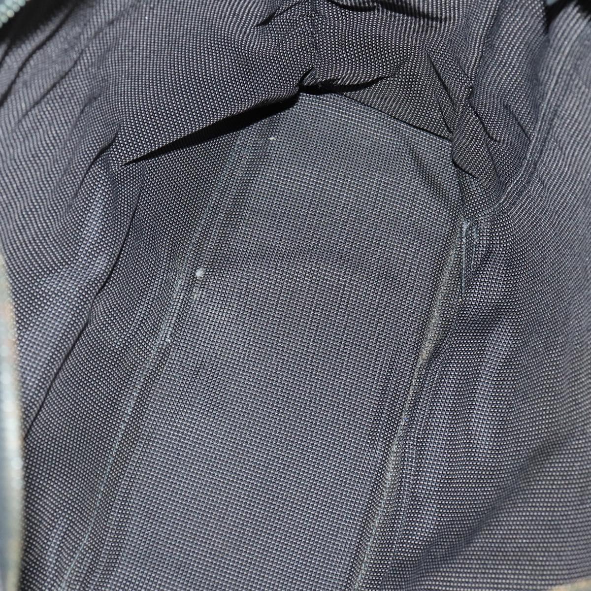 HERMES Her Line Fourre Tout Bag Canvas 4Set Red Brown gray Auth bs29371