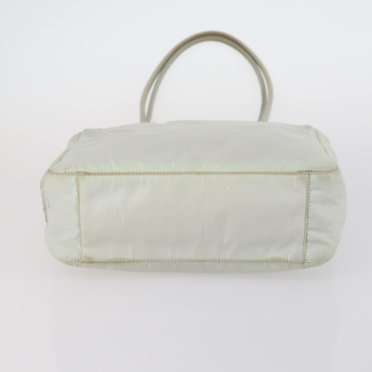 PRADA Bag Nylon Canvas 7Set Green Beige black Auth bs29372