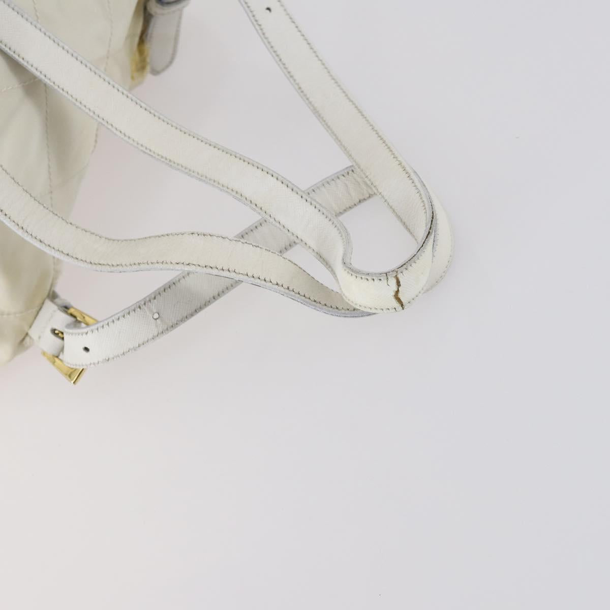 PRADA Bag Nylon Canvas 7Set Green Beige black Auth bs29372