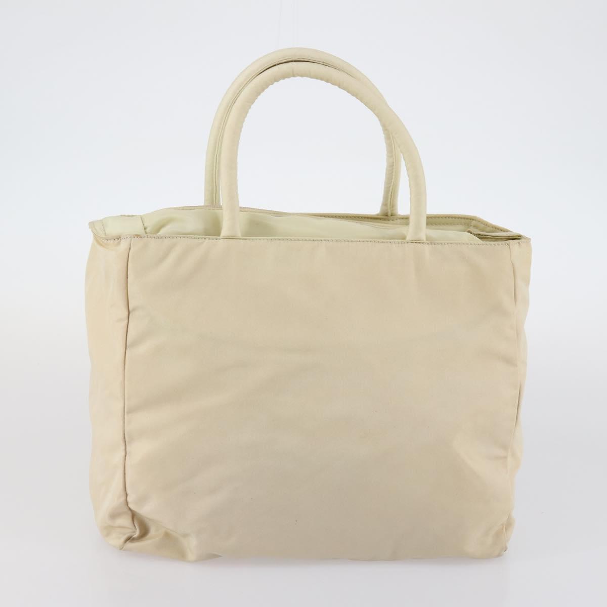 PRADA Bag Nylon Canvas 7Set Green Beige black Auth bs29372