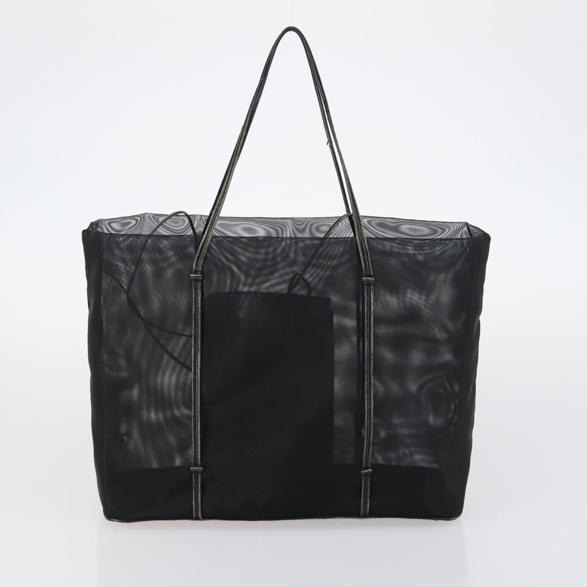 PRADA Bag Nylon Canvas 7Set Green Beige black Auth bs29372