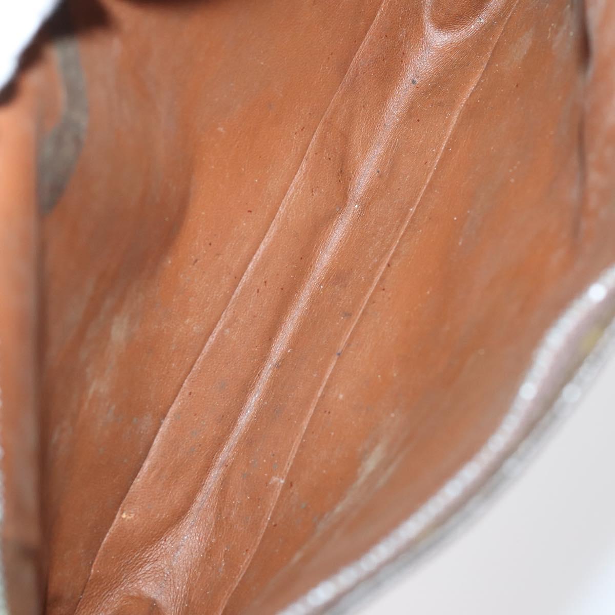 LOUIS VUITTON Monogram Taiga Bag 5Set Green LV Auth bs29377