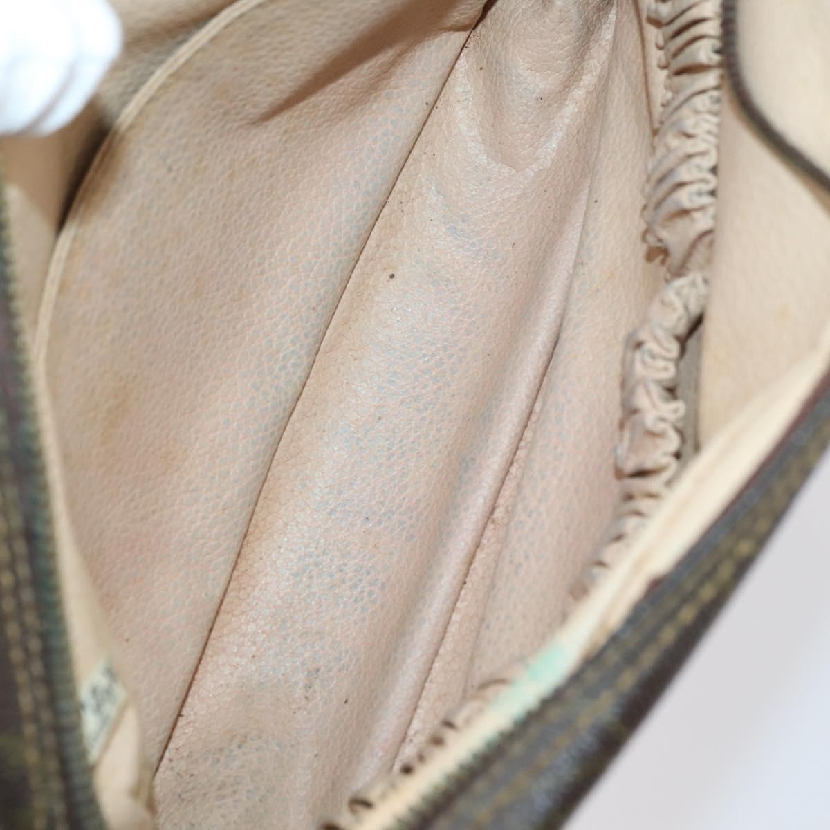 LOUIS VUITTON Monogram Taiga Bag 5Set Green LV Auth bs29377