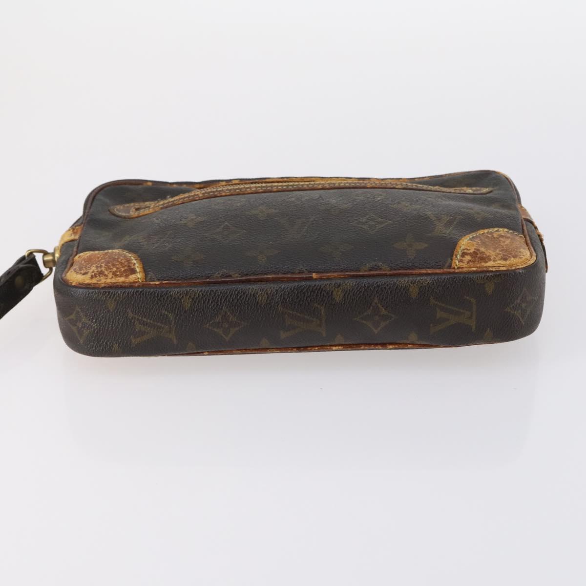 LOUIS VUITTON Monogram Taiga Bag 5Set Green LV Auth bs29377