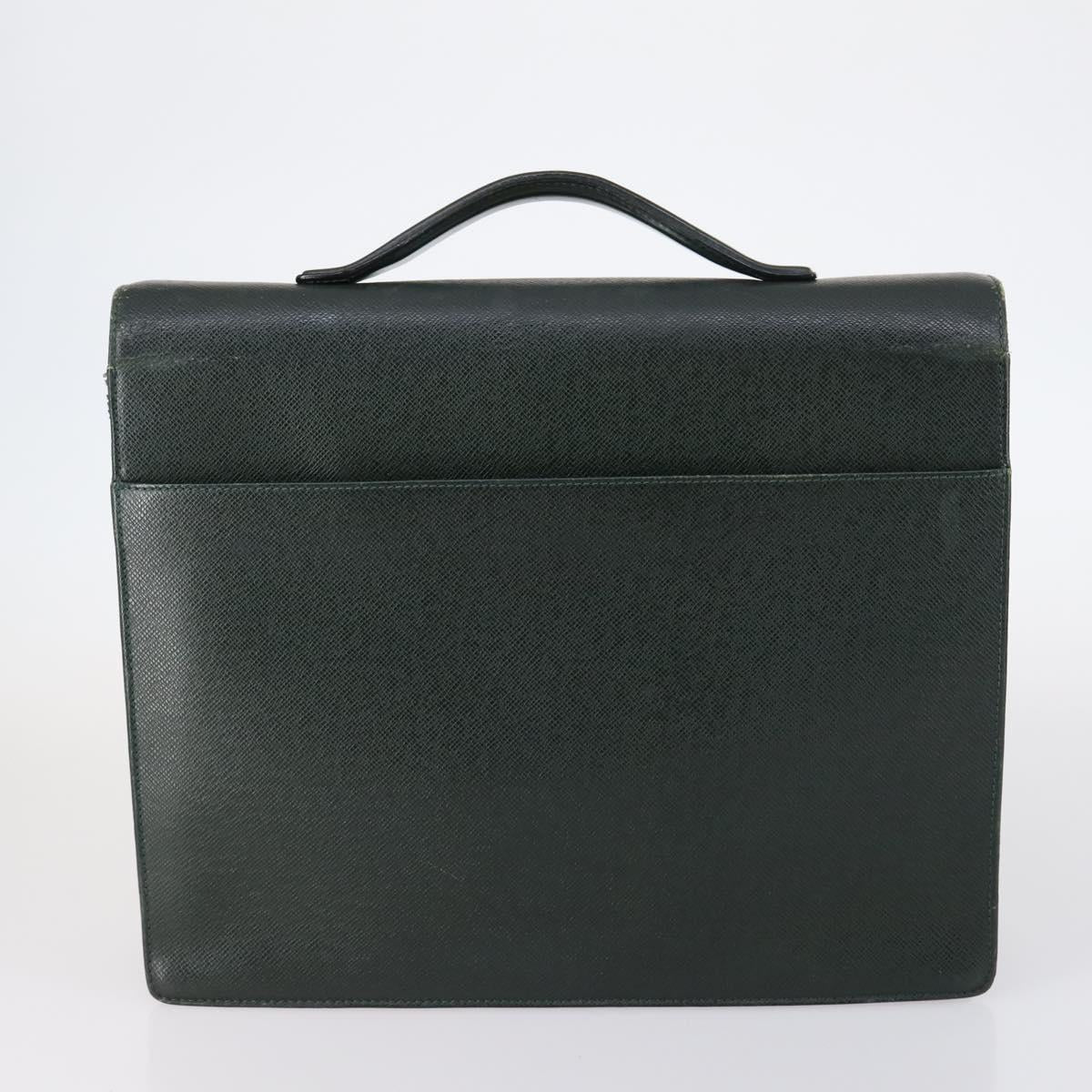 LOUIS VUITTON Monogram Taiga Bag 5Set Green LV Auth bs29377