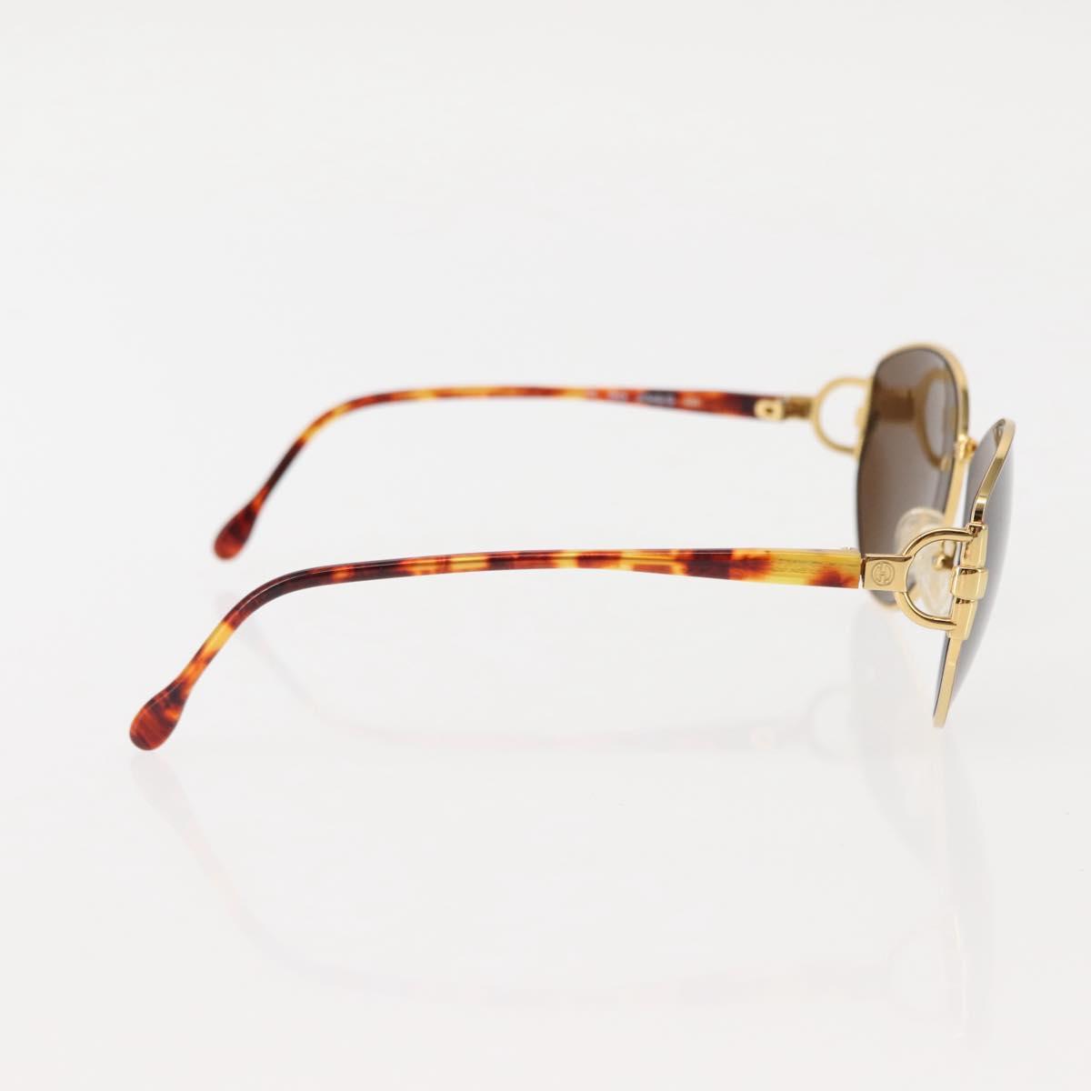 GUCCI Sunglasses plastic 3Set Gold Black Auth bs29378