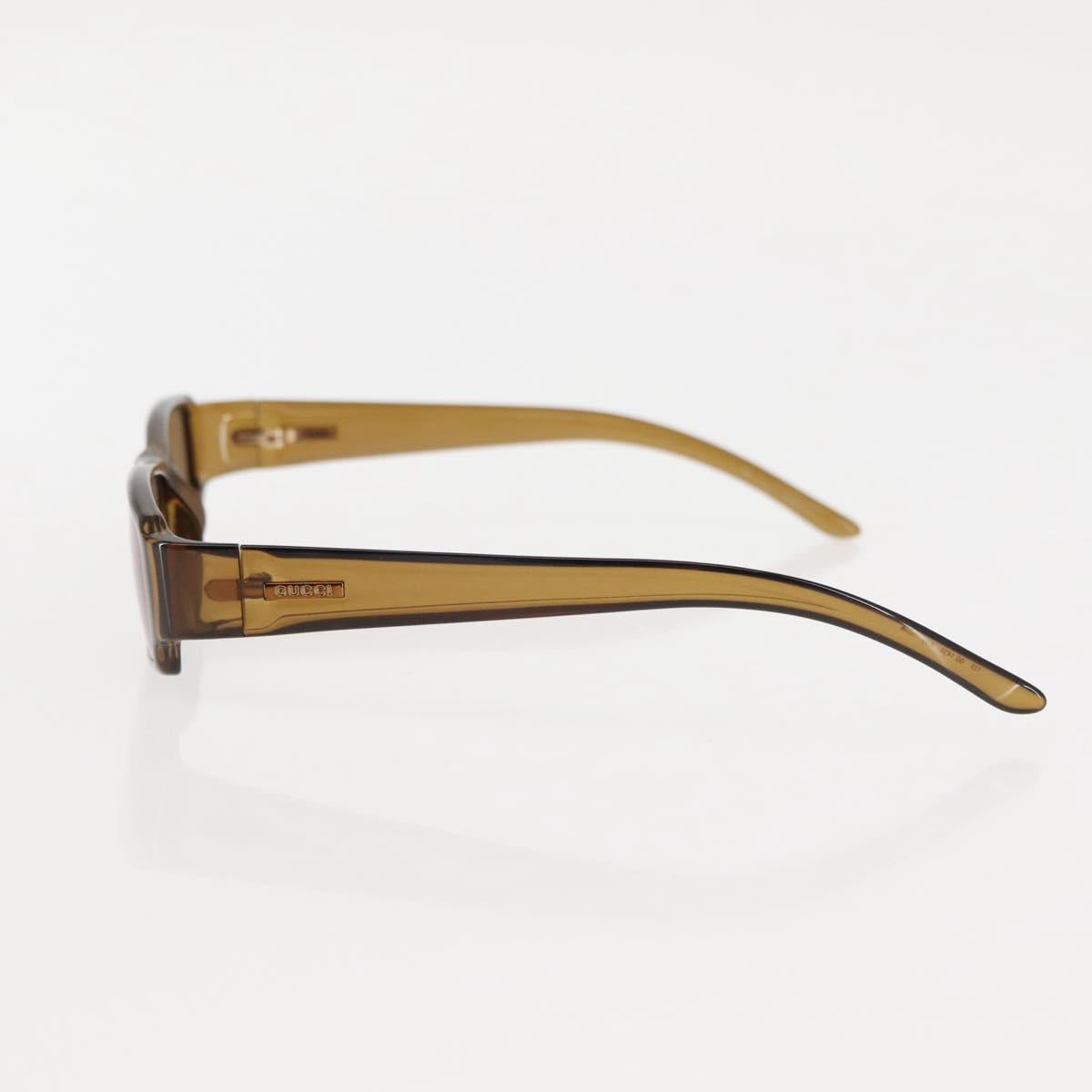 GUCCI Sunglasses plastic 3Set Gold Black Auth bs29378