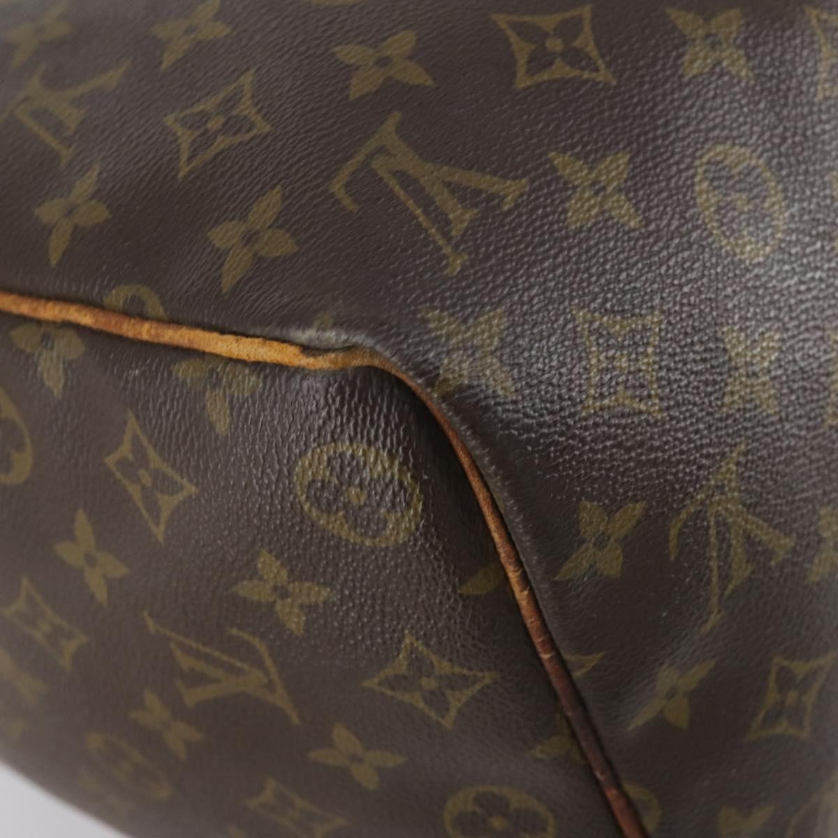 LOUIS VUITTON Monogram Keepall 45 Boston Bag M41428 LV Auth bs29404