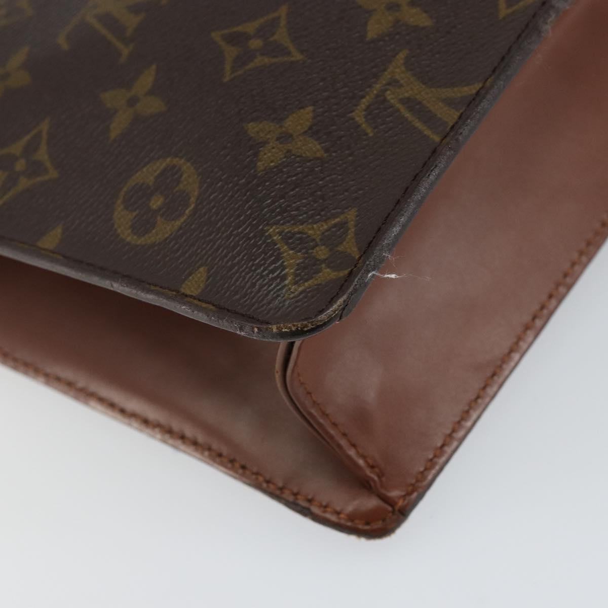 LOUIS VUITTON Monogram Monceau 28 Hand Bag M51185 LV Auth bs29406