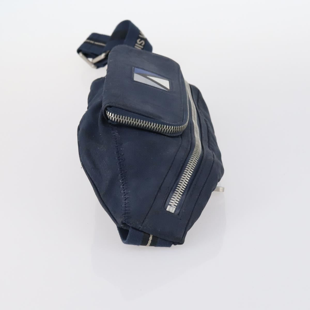 LOUIS VUITTON LV Cup Mizenu Waist Bag Navy M80706 LV Auth bs29411