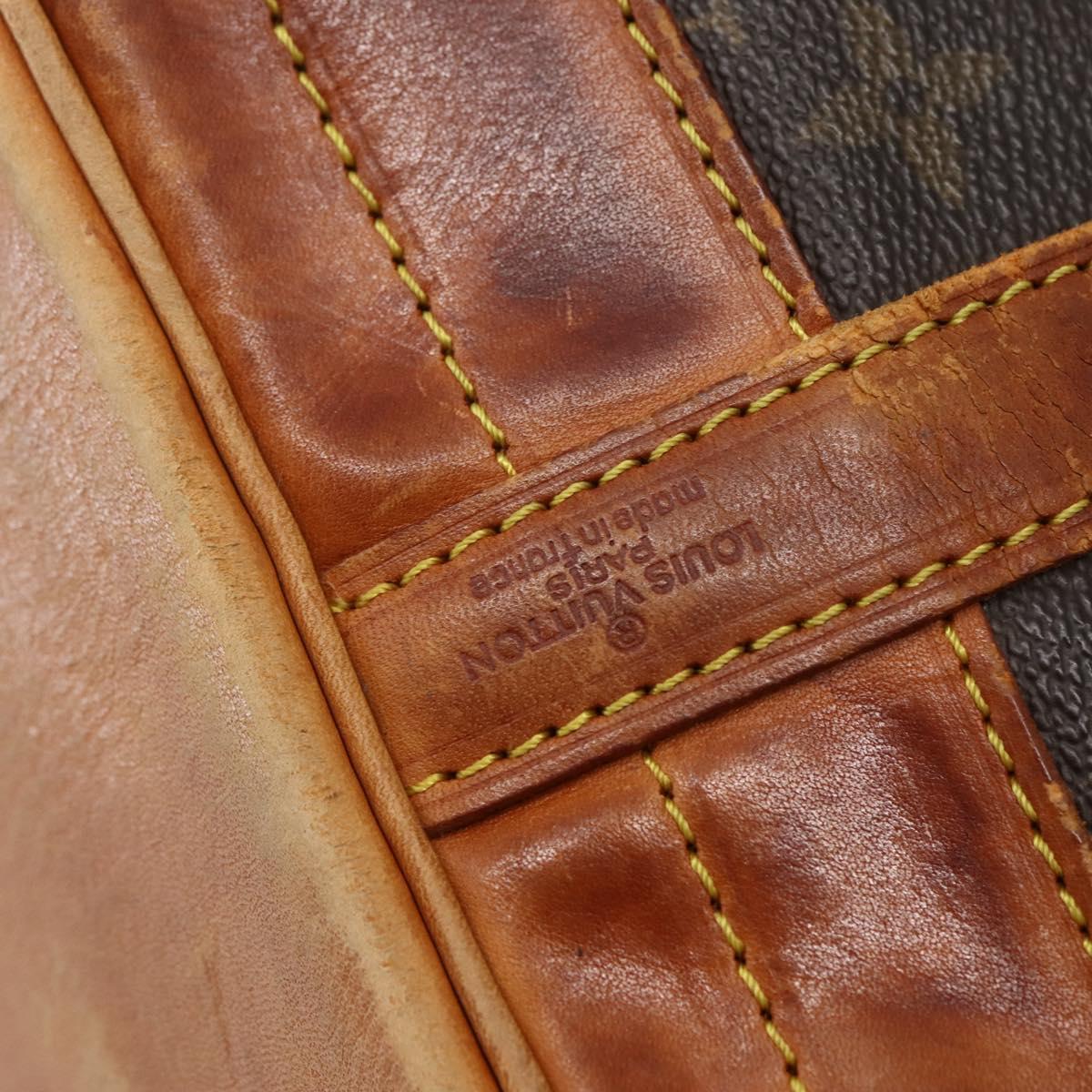 LOUIS VUITTON Monogram Noe Shoulder Bag M42224 LV Auth bs29422