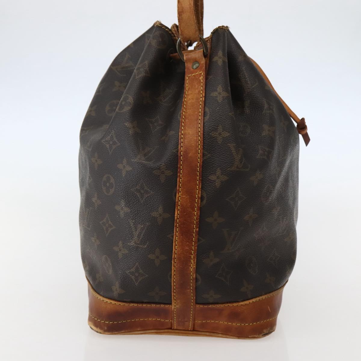 LOUIS VUITTON Monogram Noe Shoulder Bag M42224 LV Auth bs29422