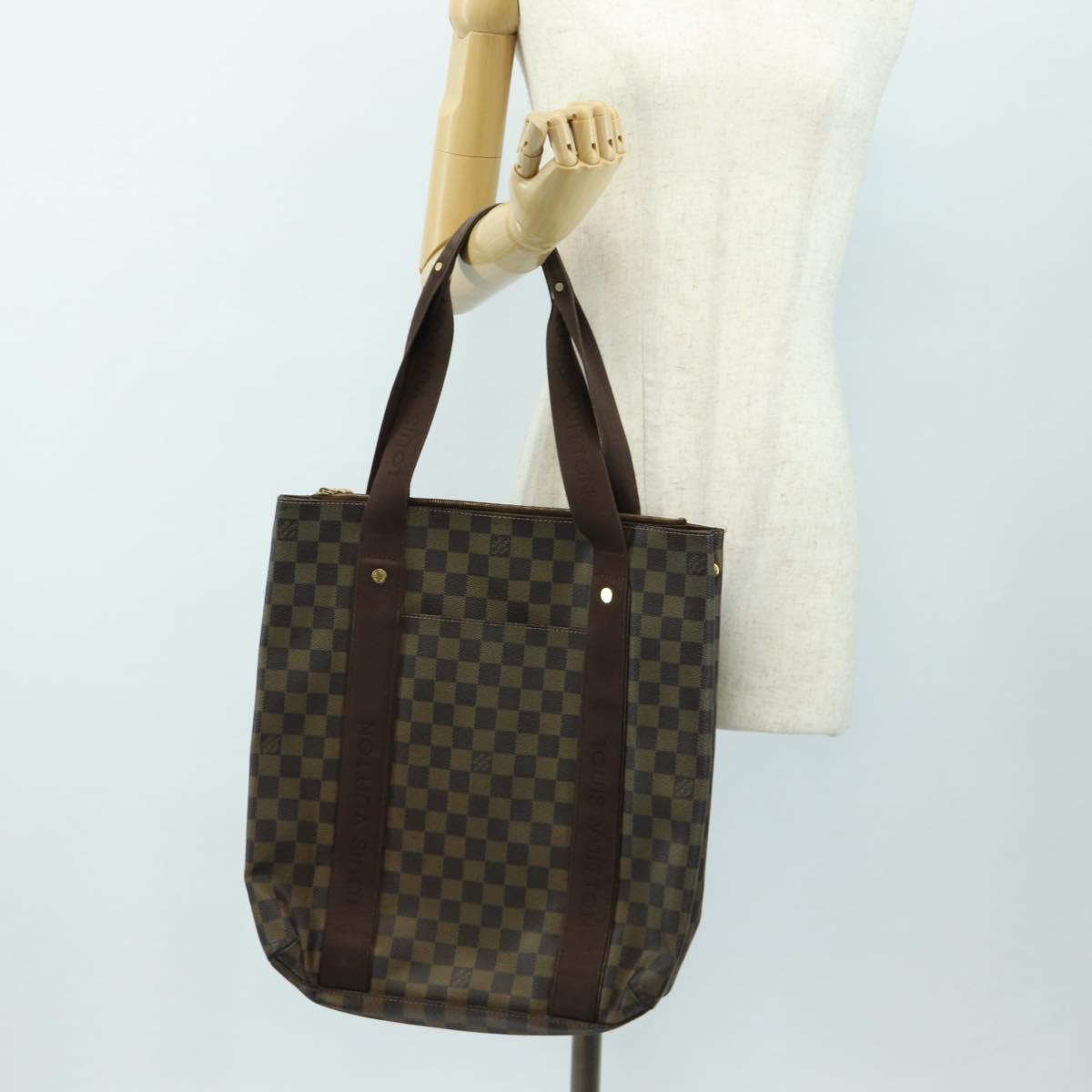 LOUIS VUITTON Damier Ebene Kababobur Tote Bag N52006 LV Auth bs29433