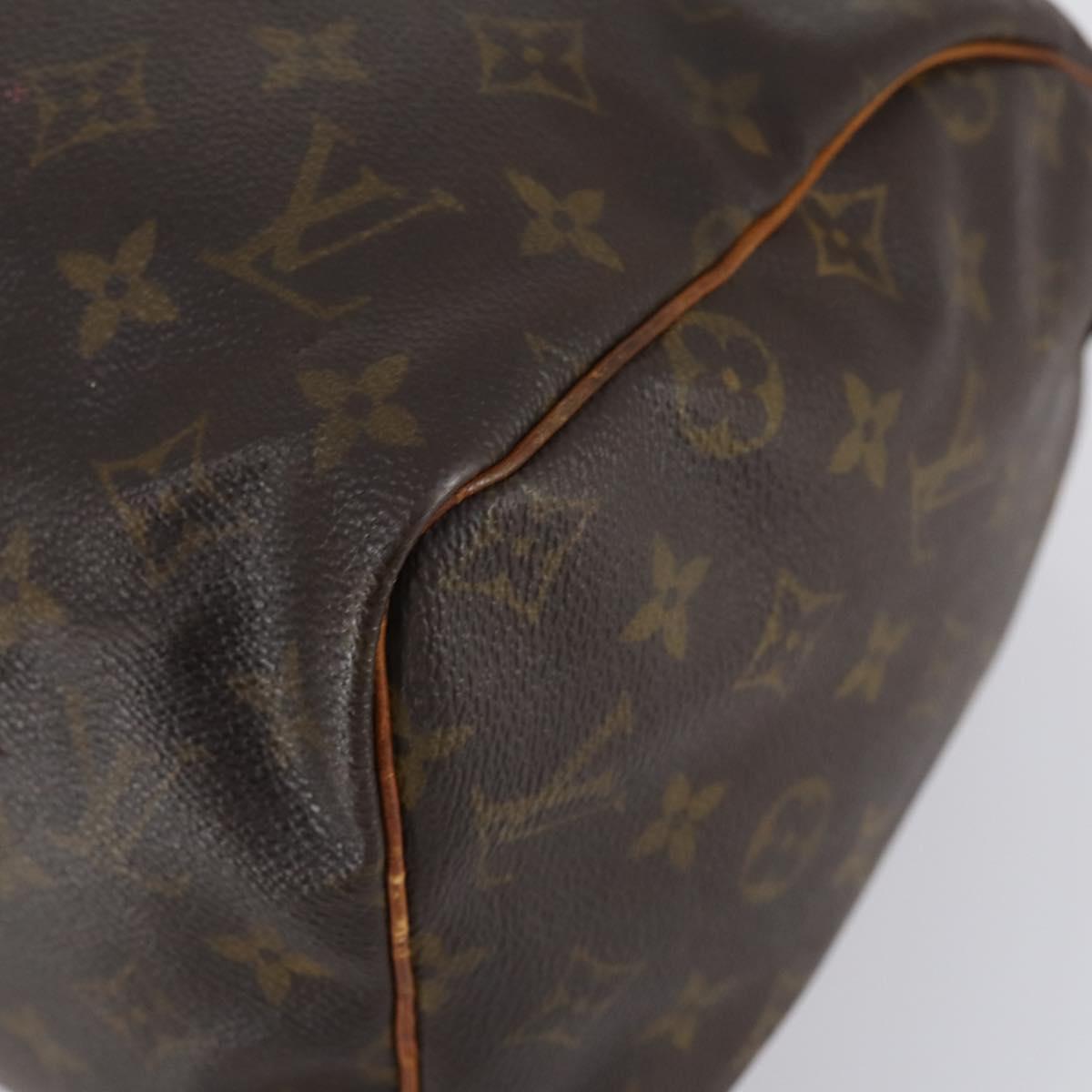 LOUIS VUITTON Monogram Speedy 30 Hand Bag M41526 LV Auth bs29436