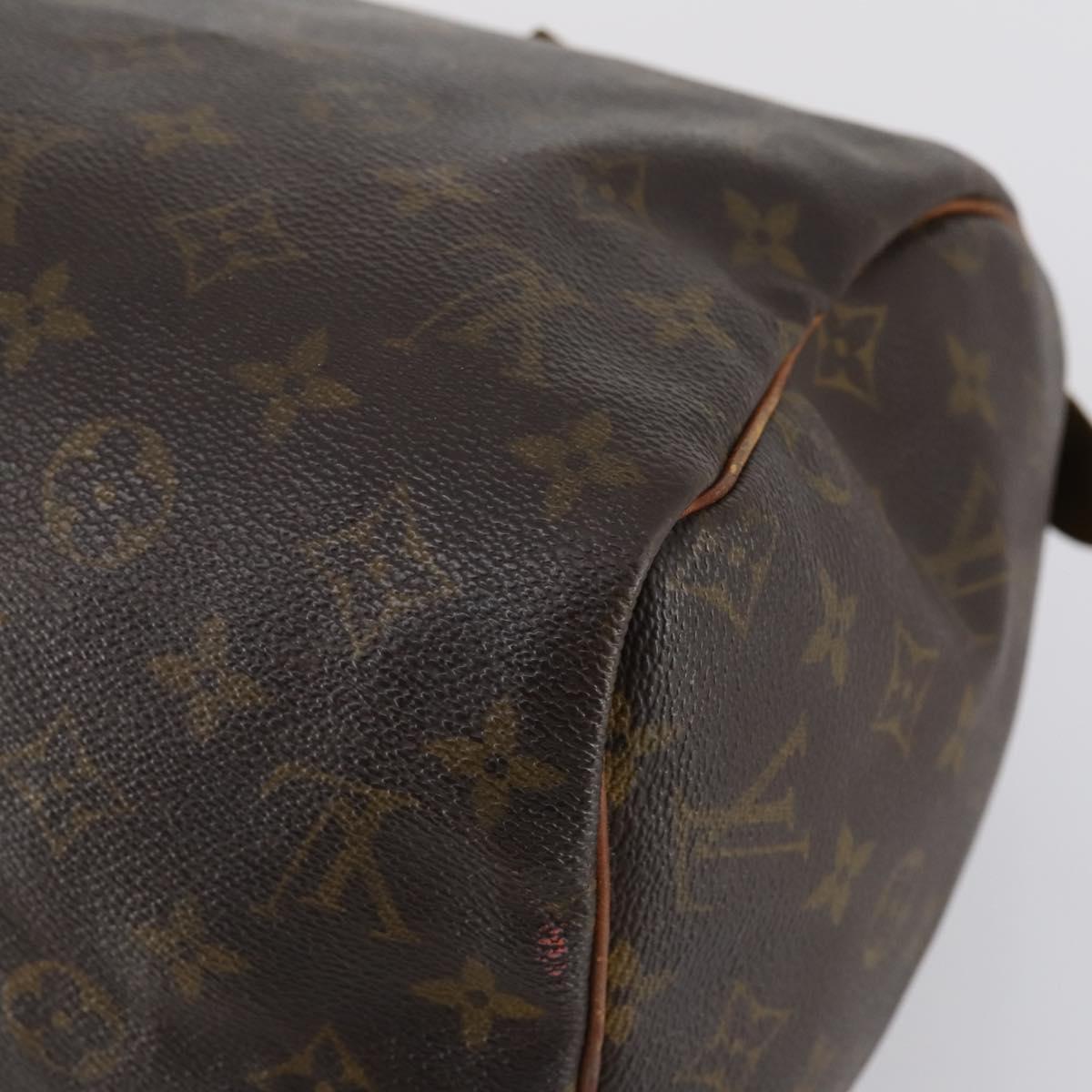 LOUIS VUITTON Monogram Speedy 30 Hand Bag M41526 LV Auth bs29436