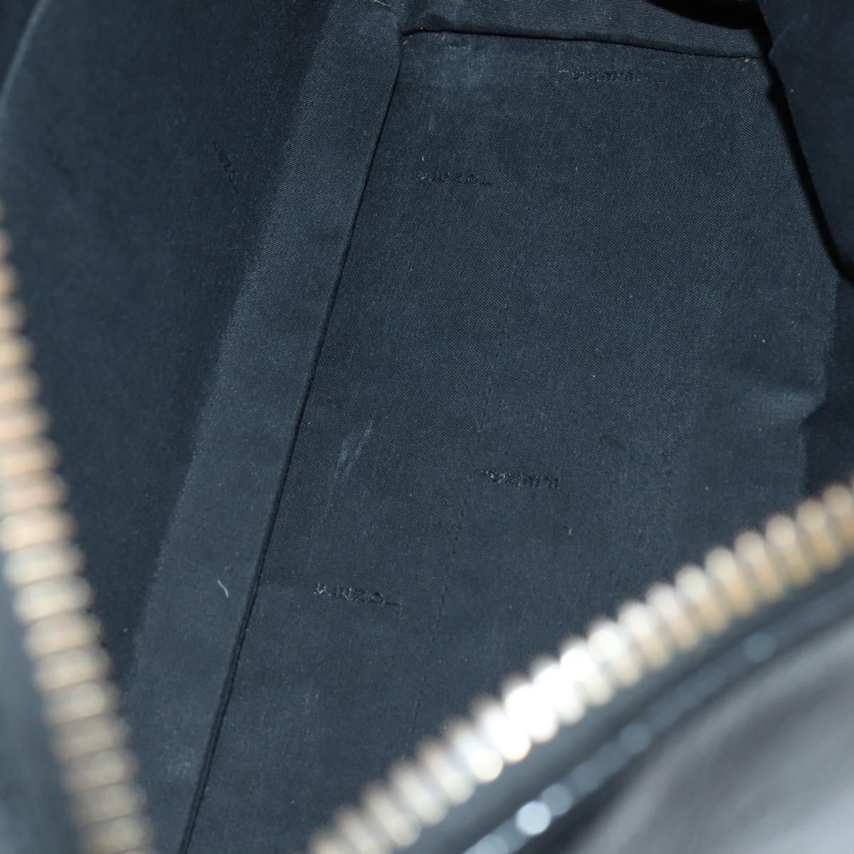 FENDI Hand Bag Leather 2way Black Auth bs29449