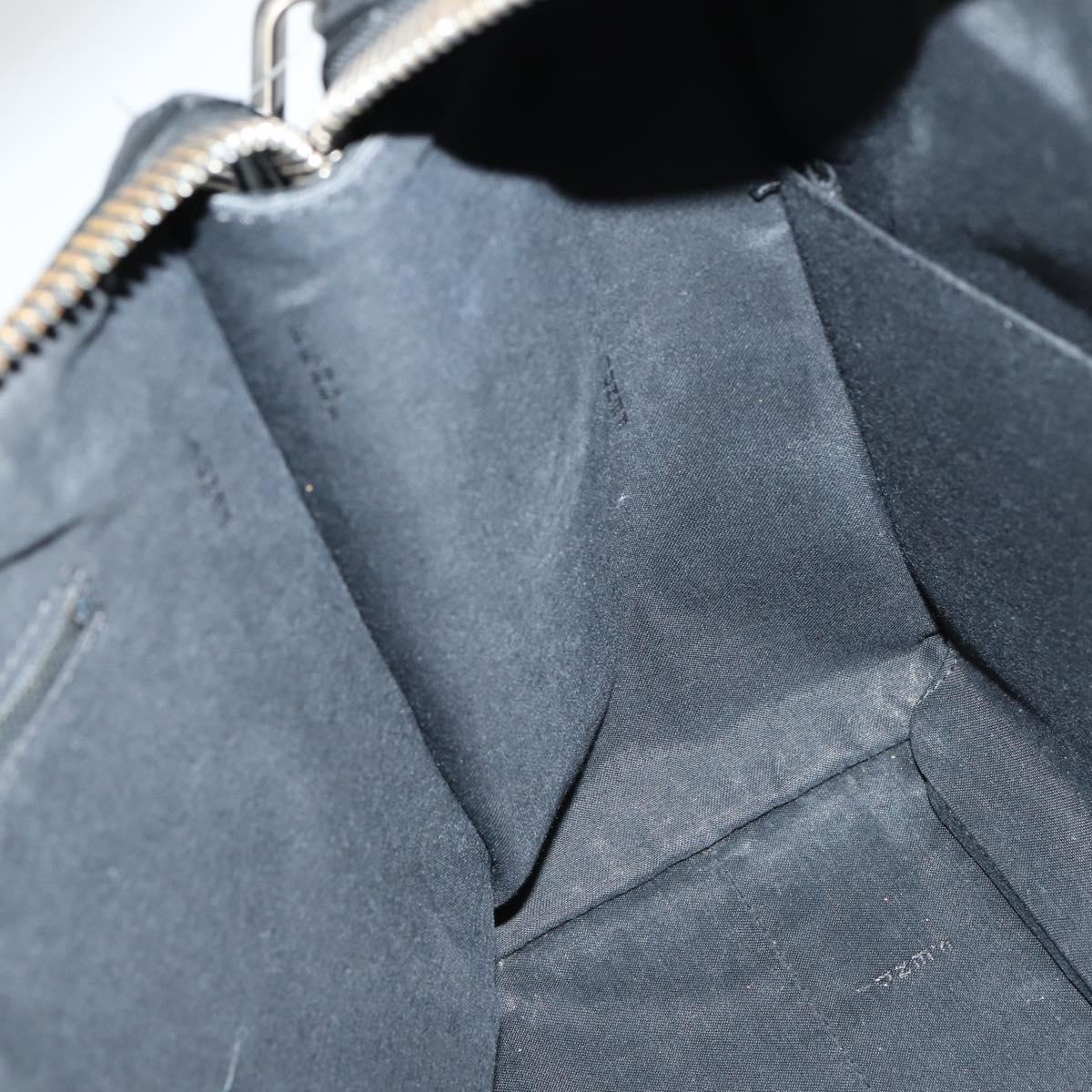 FENDI Hand Bag Leather 2way Black Auth bs29449