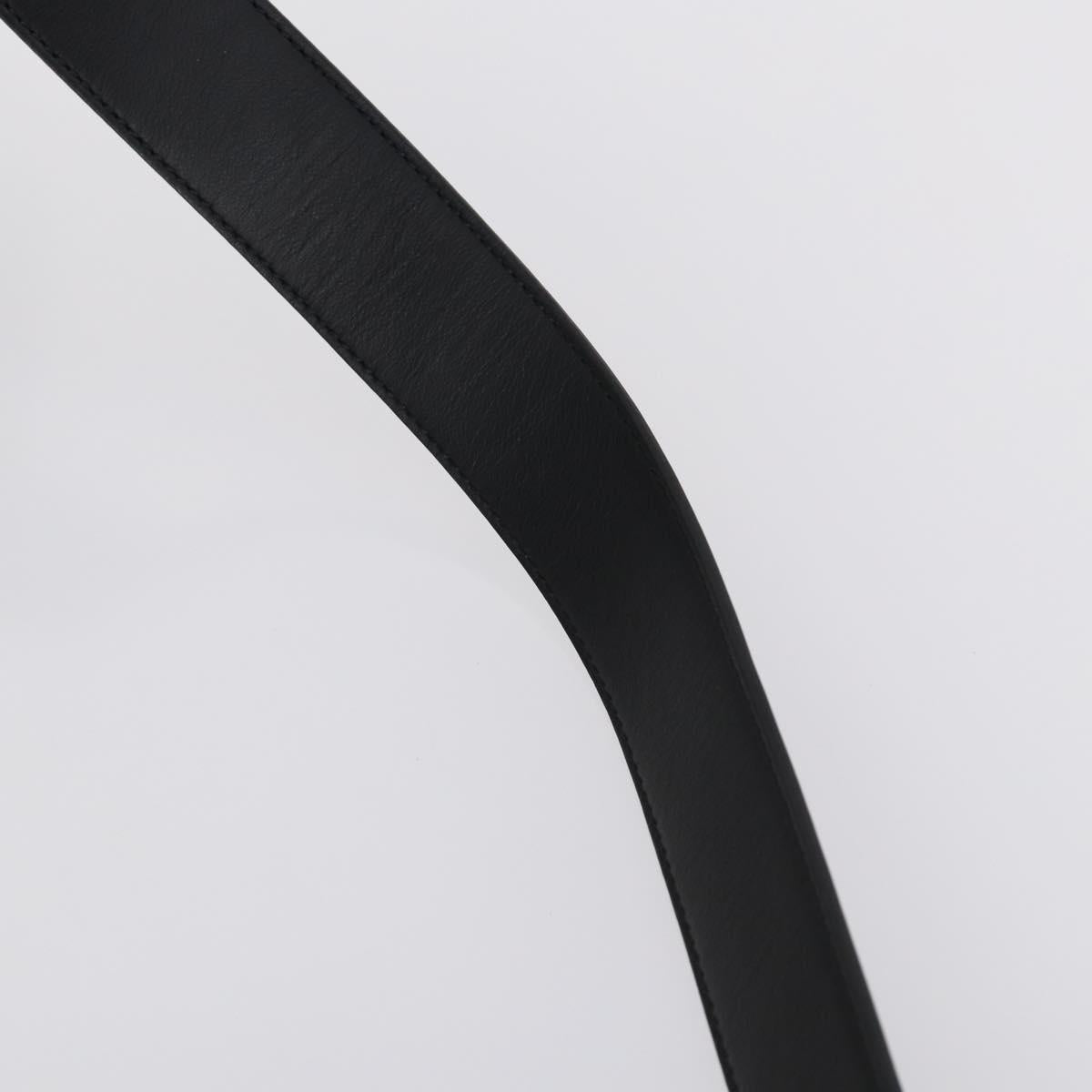 FENDI Hand Bag Leather 2way Black Auth bs29449