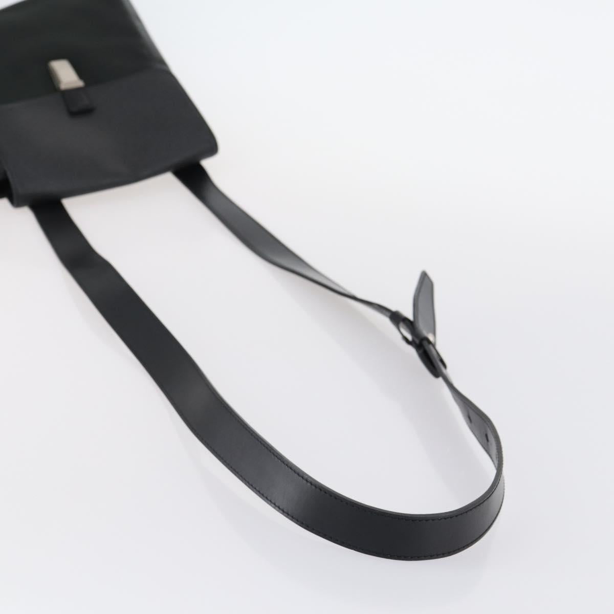 LOUIS VUITTON Taiga Saratov PM Shoulder Bag Ardoise M30892 LV Auth bs29502