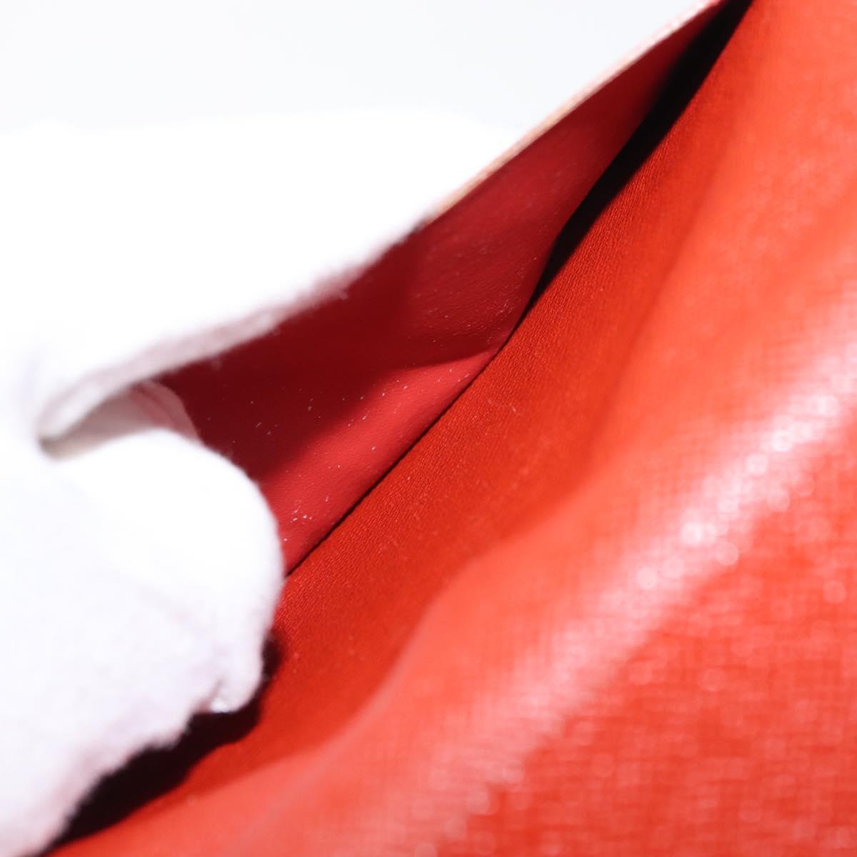 LOUIS VUITTON Damier Ebene CD Holder Pouch N62935 LV Auth bs29503