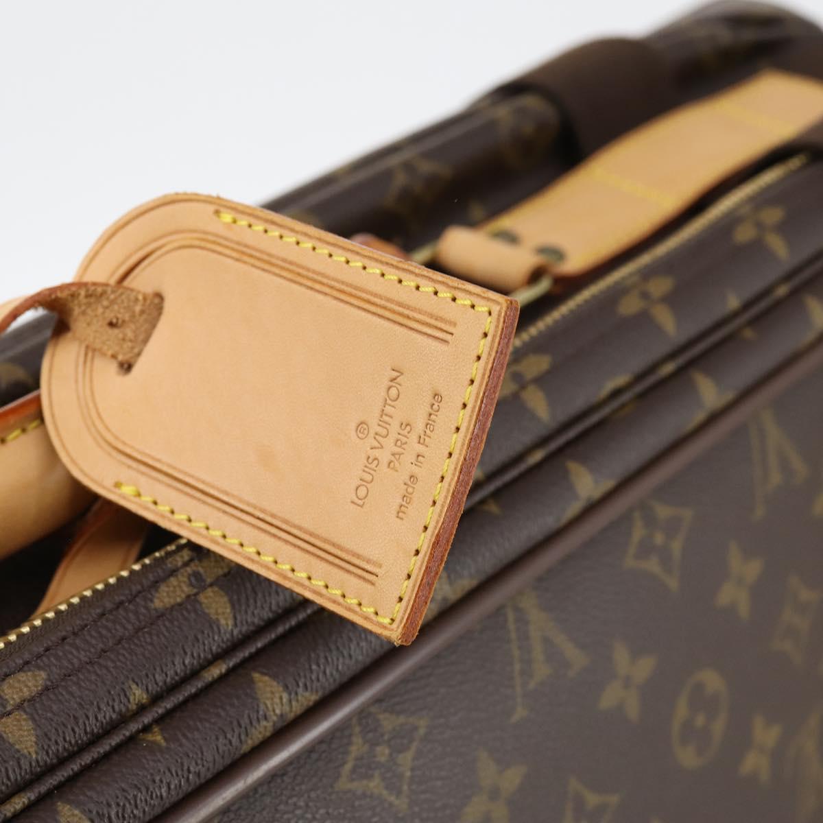 LOUIS VUITTON Monogram Satellite 60 Boston Bag M23354 LV Auth bs29510
