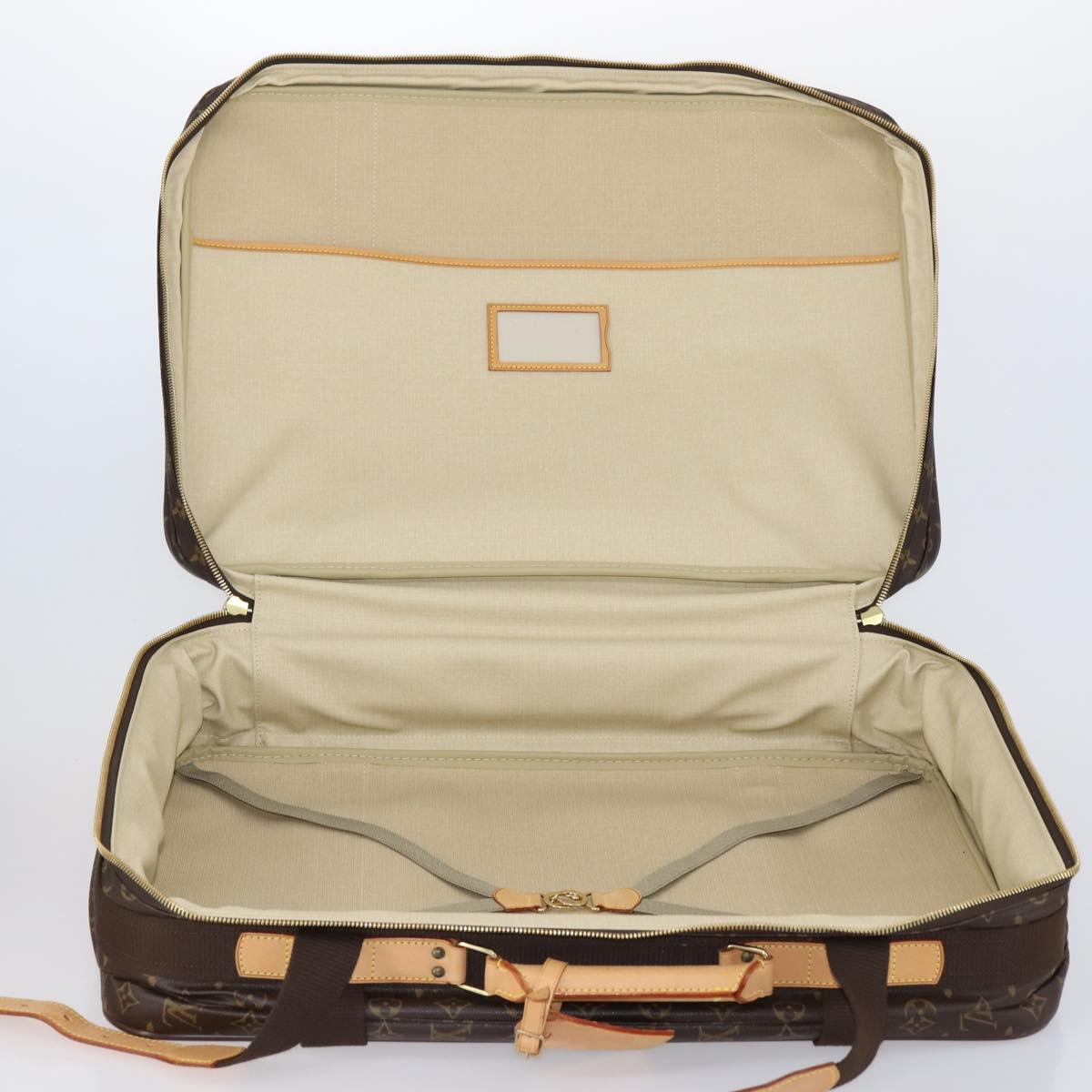 LOUIS VUITTON Monogram Satellite 60 Boston Bag M23354 LV Auth bs29510