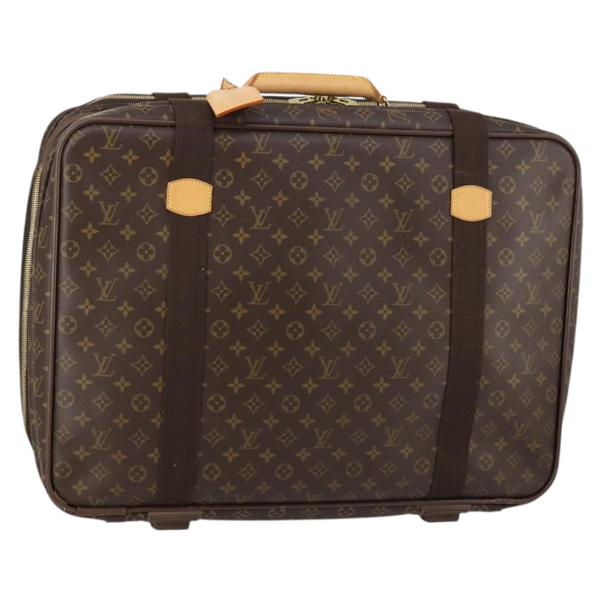 LOUIS VUITTON Monogram Satellite 60 Boston Bag M23354 LV Auth bs29510