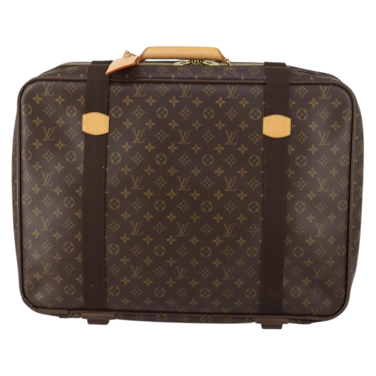 LOUIS VUITTON Monogram Satellite 60 Boston Bag M23354 LV Auth bs29510